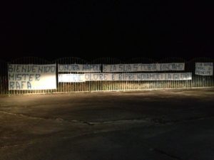 striscione RAFa
