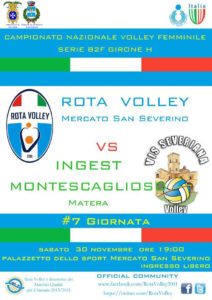 rota volley montescaglioso