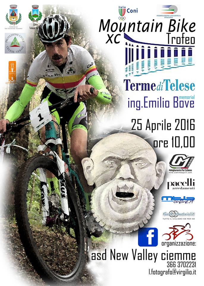 Locandina Trofeo Terme di Telese-Memorial Emilio Bove 2016