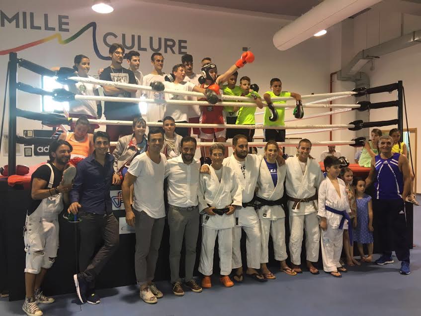 occhiuzzi,oliva,borriello,malena a PalExtra Milleculure