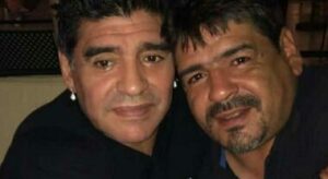 Diego Armando e Hugo Maradona