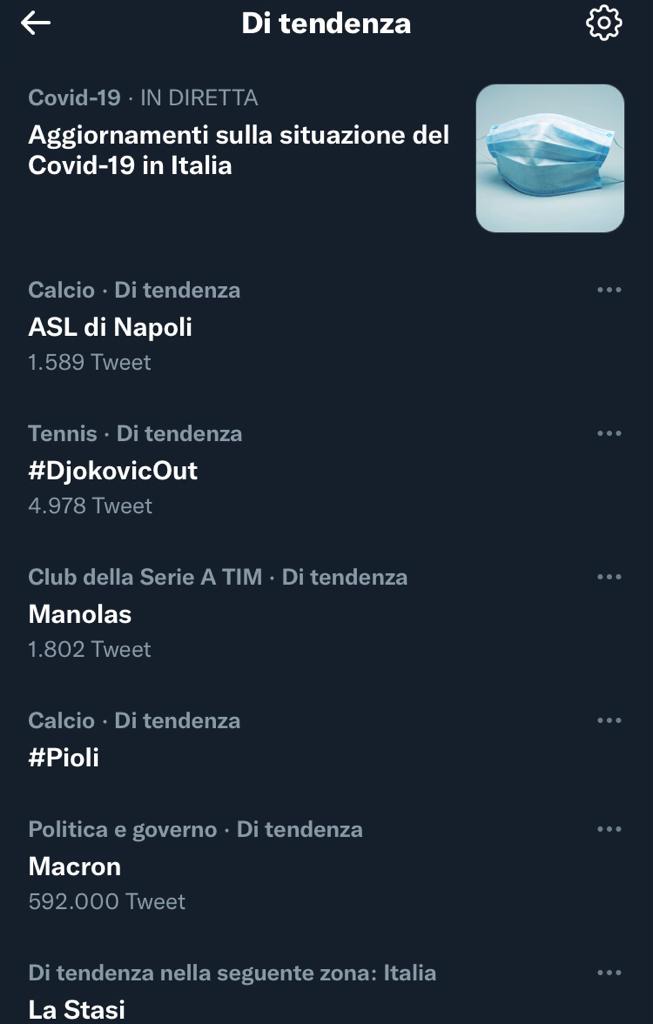 asl napoli hashtag